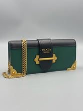 Load image into Gallery viewer, Prada Cahier City clutch crossbody chain