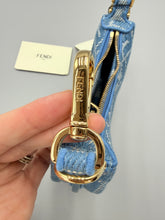 Load image into Gallery viewer, Fendi nano Fendigraphy blue denim top handle - NWT