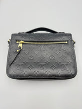 Load image into Gallery viewer, Louis Vuitton Pochette Metis Noir Monogram Empreinte with strap