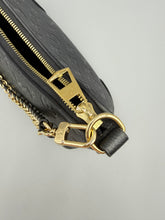 Load image into Gallery viewer, Louis Vuitton Boulogne Black monogram empreinte with chain and crossbody strap