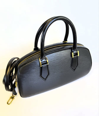 Louis Vuitton Jasmine black epi tote with strap