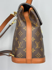 Reverse monogram Louis Vuitton dauphine backpack