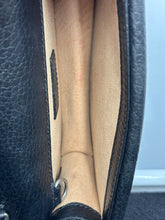 Load image into Gallery viewer, Gucci Black leather Super mini Dionysus crossbody on chain