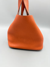 Load image into Gallery viewer, Hermes Taurillon Clemence Picotin Lock 18 PM Orange poppy