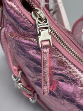 Load image into Gallery viewer, Givenchy Pink Metallic Mini Voyou bag - shoulder or crossbody