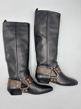 Load image into Gallery viewer, Louis Vuitton Rhapsody monogram tall boots - size 37