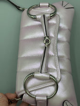 Load image into Gallery viewer, Gucci pink Irredescent Horsebit shoulder bag