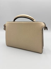 Load image into Gallery viewer, Fendi Gray Mini Peekaboo top handle crossbody