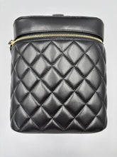 Load image into Gallery viewer, Chanel Caviar Quilted Large Vanity Pouch Black