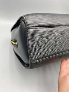 Louis Vuitton Sorbonne epi black travel / briefcase