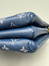 Load image into Gallery viewer, Louis Vuitton Coussin PM blue denim monogram with straps