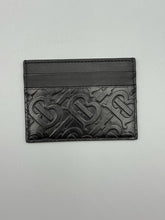 Load image into Gallery viewer, Burberry Black check card holder