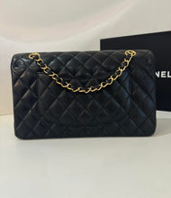 Load image into Gallery viewer, Chanel classic double flap medium caviar with GHW