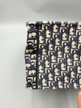 Load image into Gallery viewer, Christian Dior Large Oblique Navy book tote