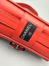 Load image into Gallery viewer, Chanel Lambskin Quilted Medium Icons Secret Label Flap Coral