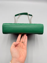 Load image into Gallery viewer, YSL Medium Emerald Green Cassandre flap on chain