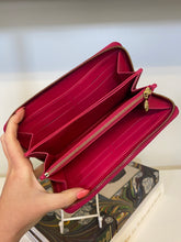 Load image into Gallery viewer, Louis Vuitton Ikat Vernis Floral Rose zippy wallet