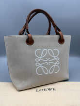 Load image into Gallery viewer, Loewe Small anagram canvas tote