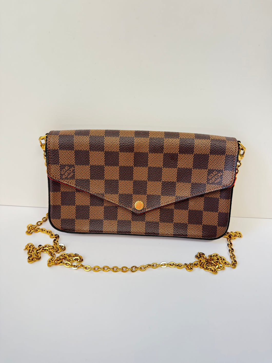 Louis Vuitton Felicie ebene crossbody