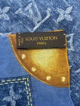 Load image into Gallery viewer, Louis Vuitton Bandana denim scarf - 100% cotton