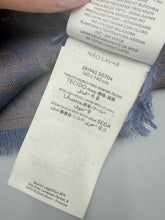 Load image into Gallery viewer, Gucci GG Brown and Blue Scarf