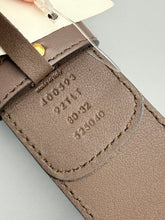 Load image into Gallery viewer, Gucci GG print marmont wide belt - size 80/32