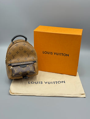Louis Vuitton Mini Palm Springs backpack reverse monogram (newer version)