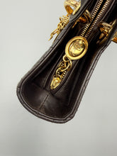 Load image into Gallery viewer, Christian Dior Brown Lady Dior Calfskin Large with Dior strap
