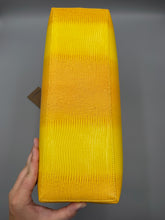 Load image into Gallery viewer, Burberry Calfskin Lizard Embossed Medium London Tote Marigold