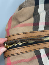 Load image into Gallery viewer, Burberry Nova Check Diaper / Carry on bag