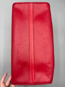 Louis Vuitton Speedy 40 red epi