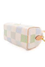 Load image into Gallery viewer, Louis Vuitton Speedy 20 Pistachio damierlicious bandouliere with strap