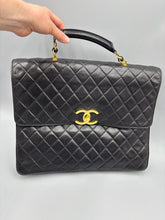 Load image into Gallery viewer, Chanel Lambskin Briefcase with strap