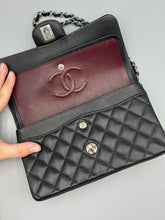 Load image into Gallery viewer, Chanel Black Double Flap Small Quilted Caviar bag