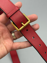 Load image into Gallery viewer, Gucci Marmont belt bag red - size 95