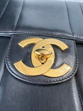 Load image into Gallery viewer, Chanel Vintage Jumbo Vertical Ligne Lambskin chain bag