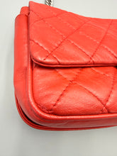 Load image into Gallery viewer, Chanel Lambskin Quilted Medium Icons Secret Label Flap Coral