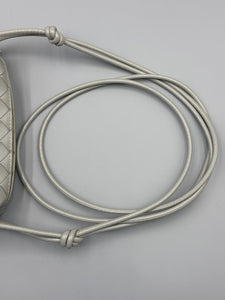 Bottega Veneta Mini Loop Knot pale green /grey crossbody