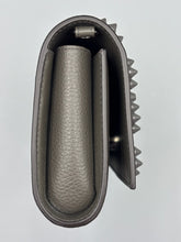 Load image into Gallery viewer, Christian Louboutin Paloma embellished grey wallet on chain
