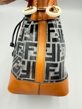 Load image into Gallery viewer, Fendi TPU FF Vitello Aura F is Fendi Grande Mon Tresor Bucket Bag with strap