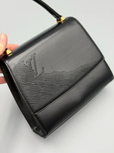 Load image into Gallery viewer, Louis Vuitton Athenee Opera black leather
