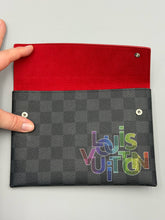 Load image into Gallery viewer, Louis Vuitton Lmt Ed Damier Graphite Alpha Triple Pouch set