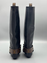 Load image into Gallery viewer, Louis Vuitton Rhapsody monogram tall boots - size 37