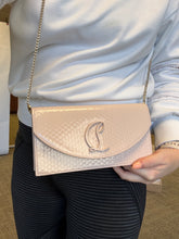 Load image into Gallery viewer, Christian Louboutin Loubi54 Leche (milk color) crossbody on chain