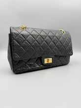 Load image into Gallery viewer, Chanel 2011 Black Quilted Calfskin 2.55 Reissue flap bag