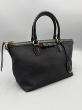 Load image into Gallery viewer, Prada Logo Jaquard Canvas tote with strap