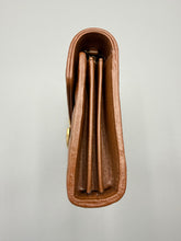 Load image into Gallery viewer, Gucci brown Marmont GG wallet on chain