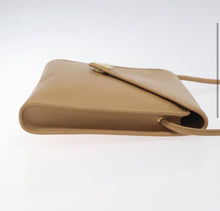 Load image into Gallery viewer, YSL vintage tan flap envelope crossbody
