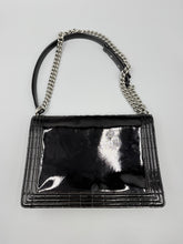 Load image into Gallery viewer, Chanel Black Patent Leather Large Boy bag