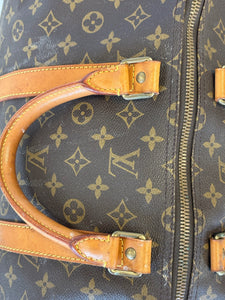 Louis Vuitton Keepall 55 Bandouliere bag with non braned strap